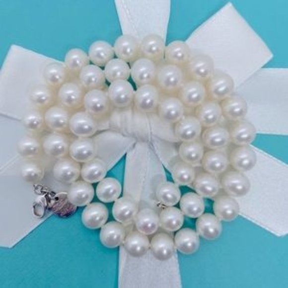 Tiffany & Co. 9-10mm Ziegfeld Pearl Necklace